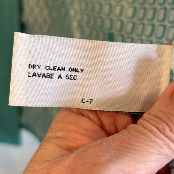 Anthropologie Tulle teal wool peacoat women’s size large - Picture 8 of 14